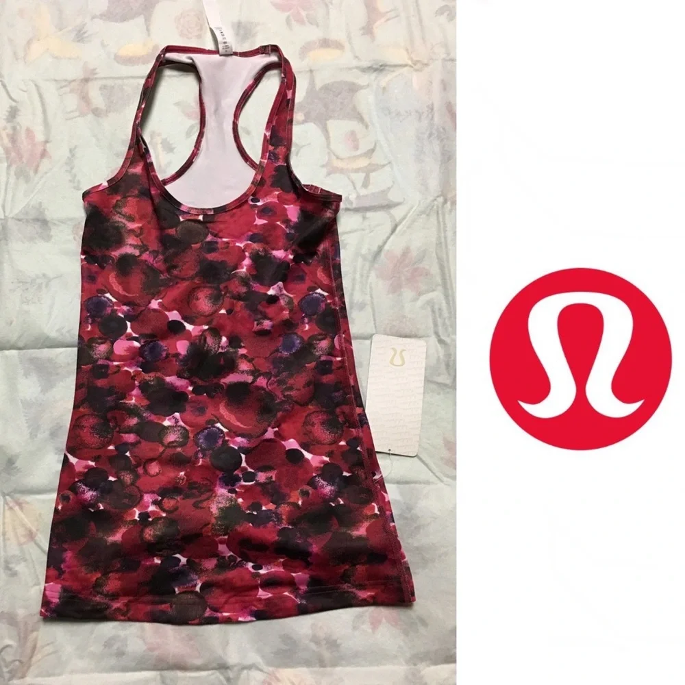 NWT Lululemon Cool Racerback in POPB - Picture 1 of 9